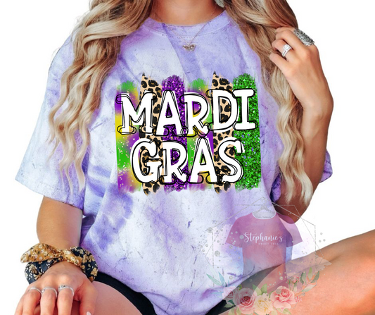 Mardi Gras Purple Color Blast